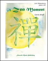 A Zen Moment piano sheet music cover